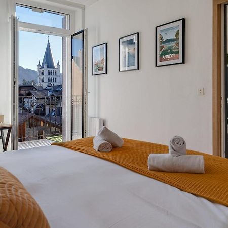 Le Balcon Annecien 4 - Rooftop View For 2-4 People Анси Екстериор снимка