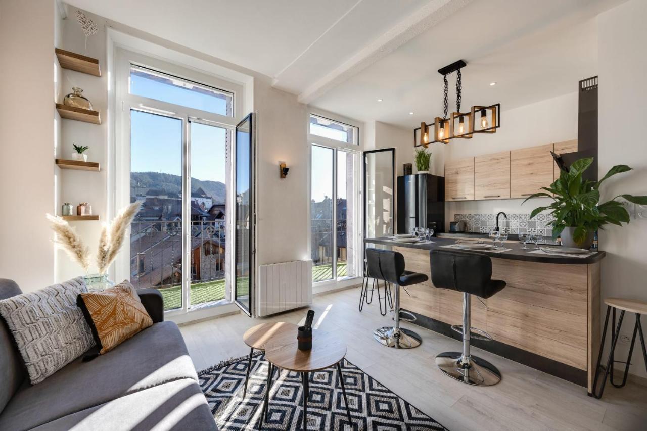 Le Balcon Annecien 4 - Rooftop View For 2-4 People Анси Екстериор снимка