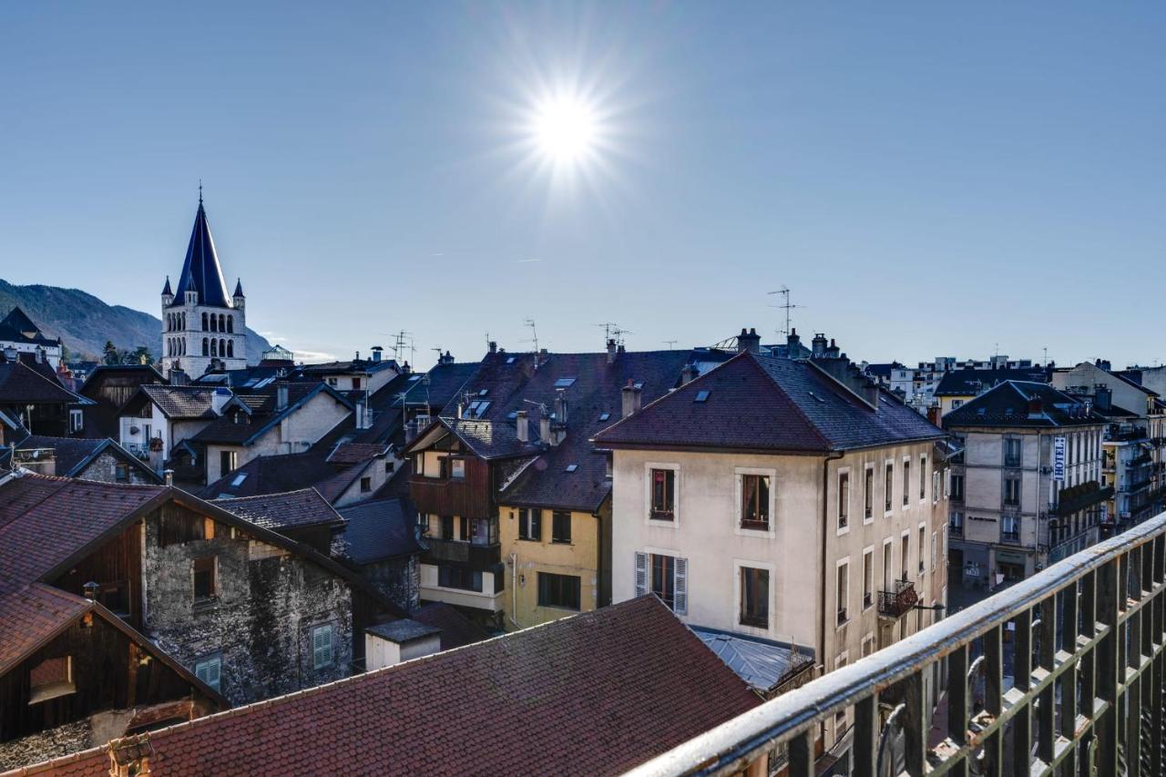 Le Balcon Annecien 4 - Rooftop View For 2-4 People Анси Екстериор снимка