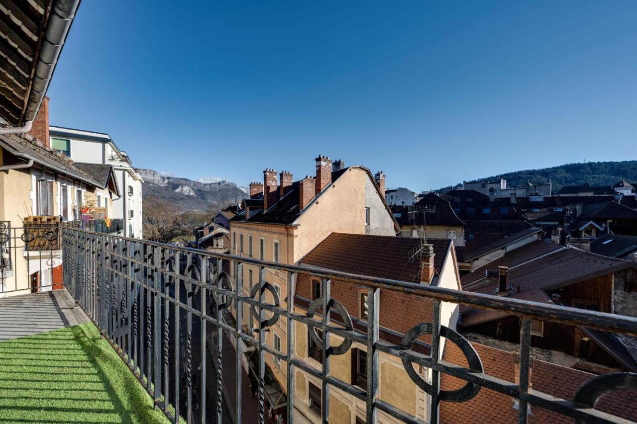Le Balcon Annecien 4 - Rooftop View For 2-4 People Анси Екстериор снимка